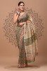 Chanderi Silk Saree - Green