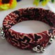 NU_Ajrakh Print Maroon Bangles