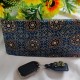 NU_Blue Ajrakh Print Wallet